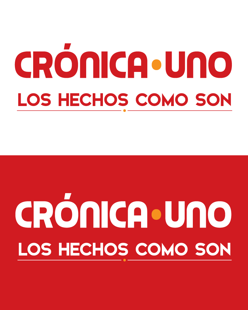 logotipo con lema Cronica.Uno