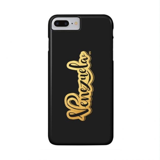 Venezuela caligrafia_Andrea Garrido V_AGV_phone case dorado